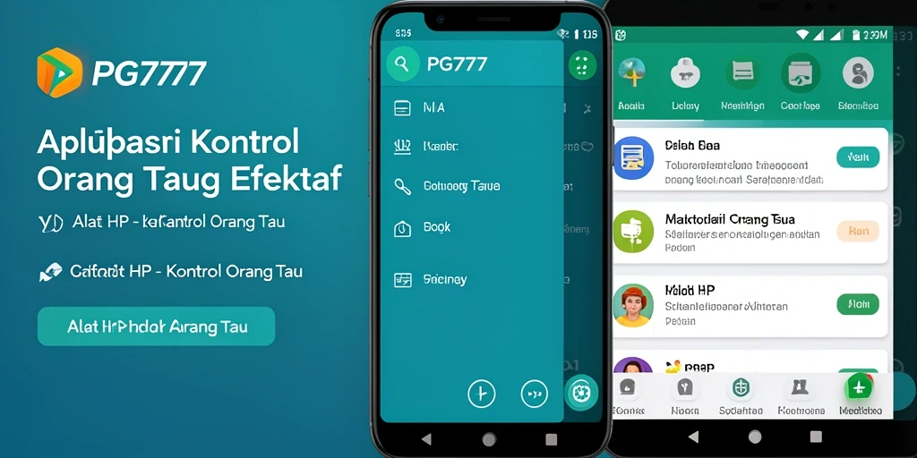 Tampilan antarmuka PG777 yang intuitif dan mudah digunakan.