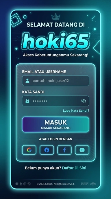 Masuk Akun Hoki65 untuk Pengguna Android